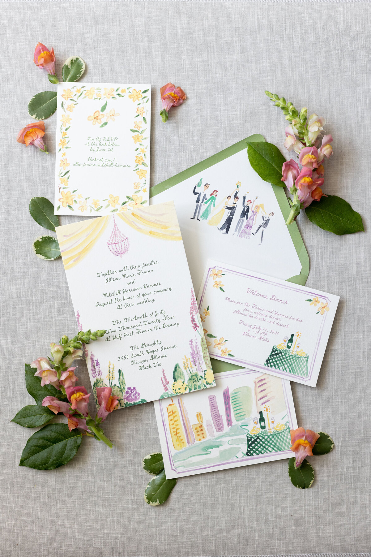 Allie & Mitchell Previews - Natalie Probst Photography0021