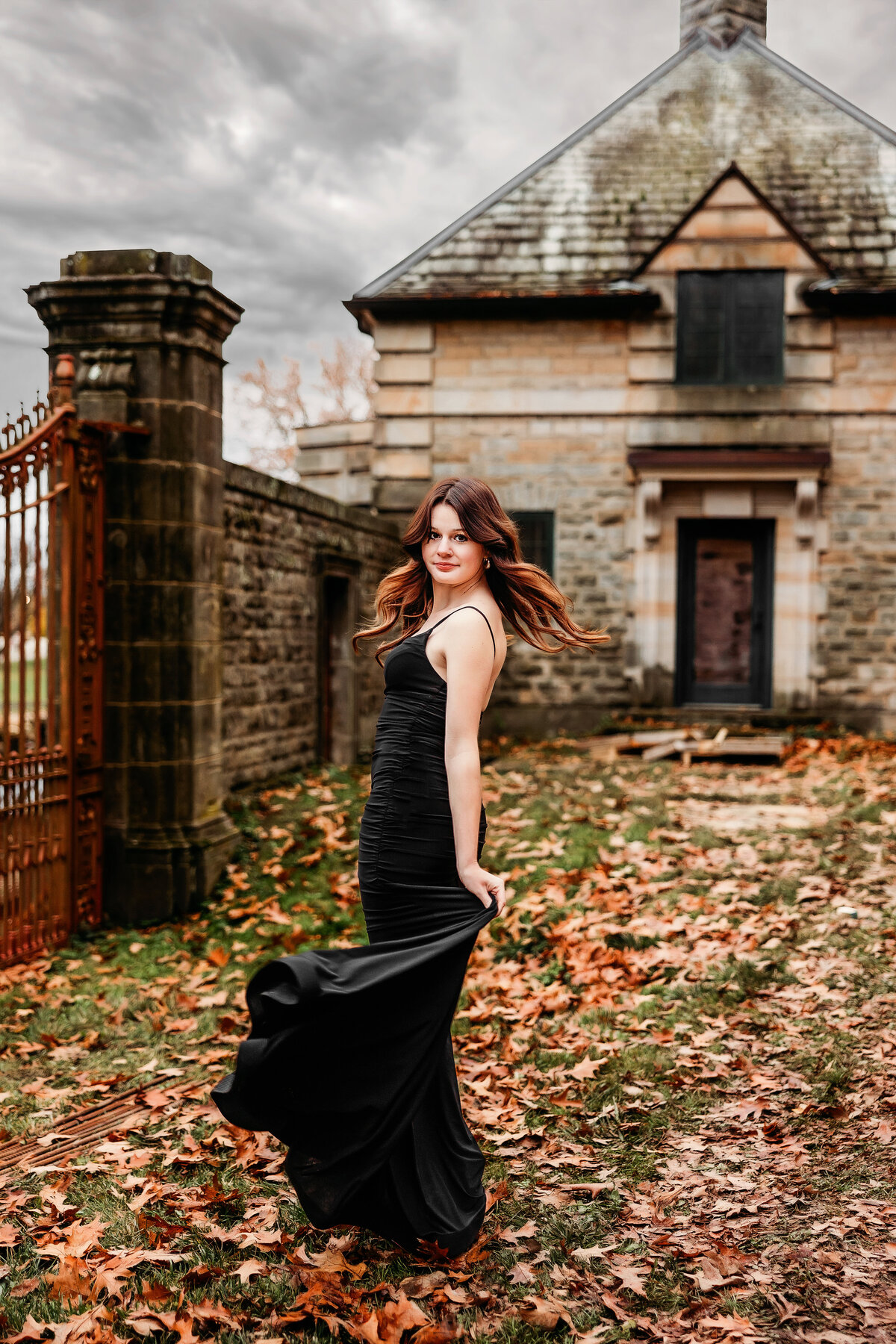 ohio senior photographer, gothic senior pictures, canal fulton ohio senior photographer