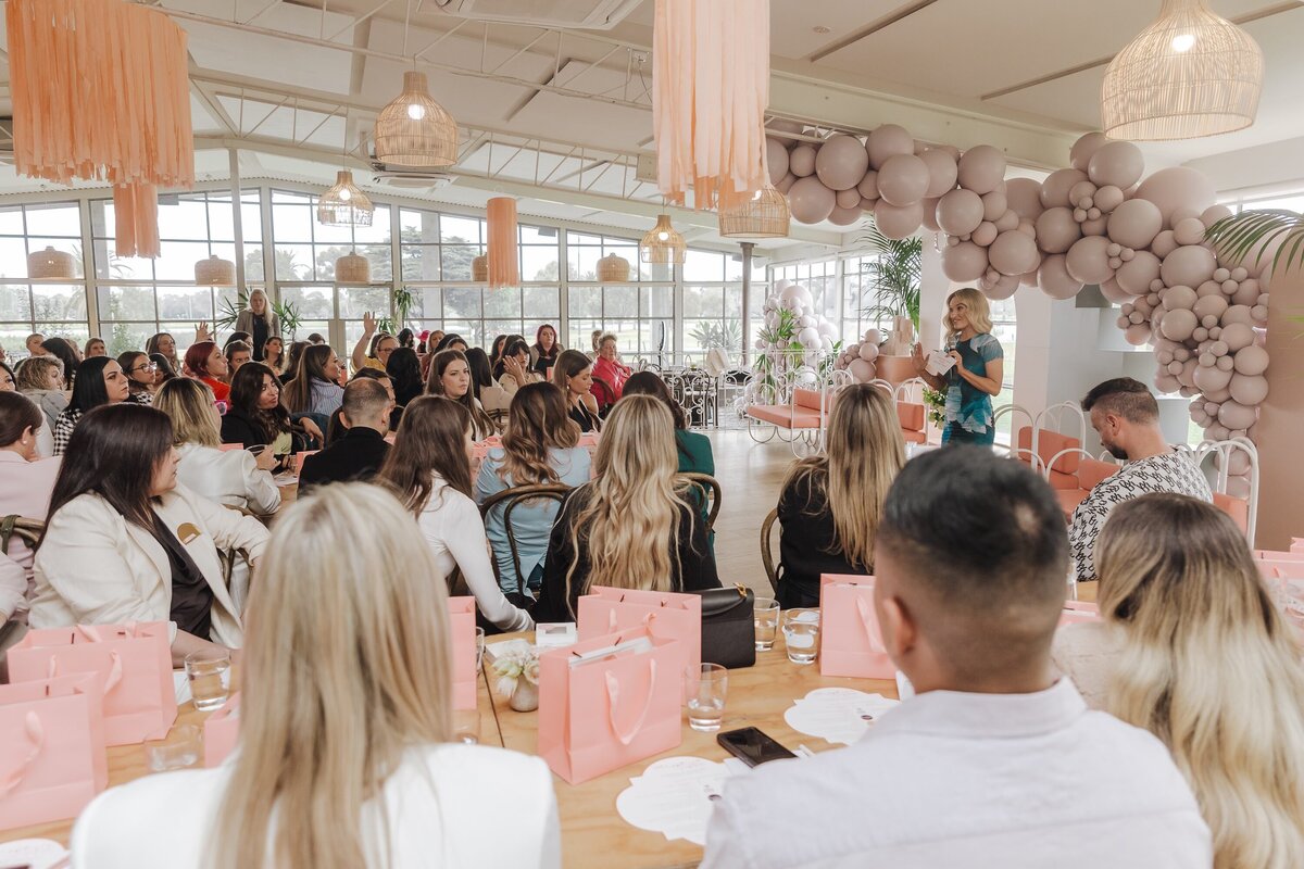 event host and business speaker emily osmond
