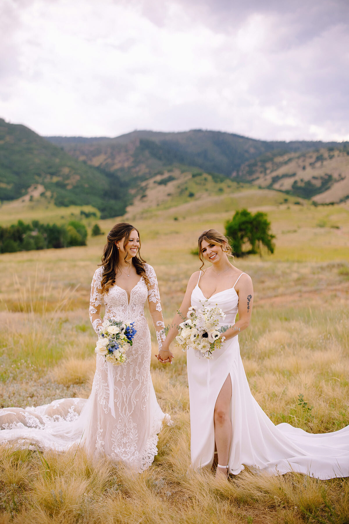 The Manor House Wedding Photographer Littleton Colorado CO Denver LGBTQ Best Timeless Film Luxury Estes Park Colorado Liz Osban Photography Same Sex Queer Colorful Mountain 13