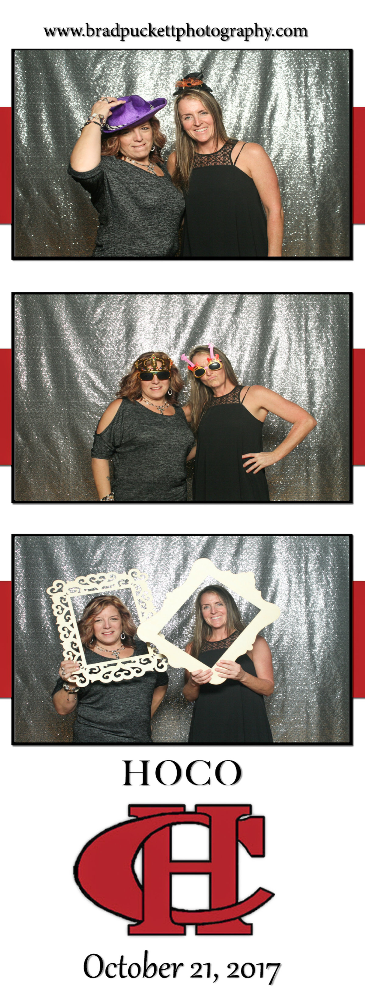 Photo booth rental for Gulfport High School's Homecoming celebration in Gulfport, Mississippi.