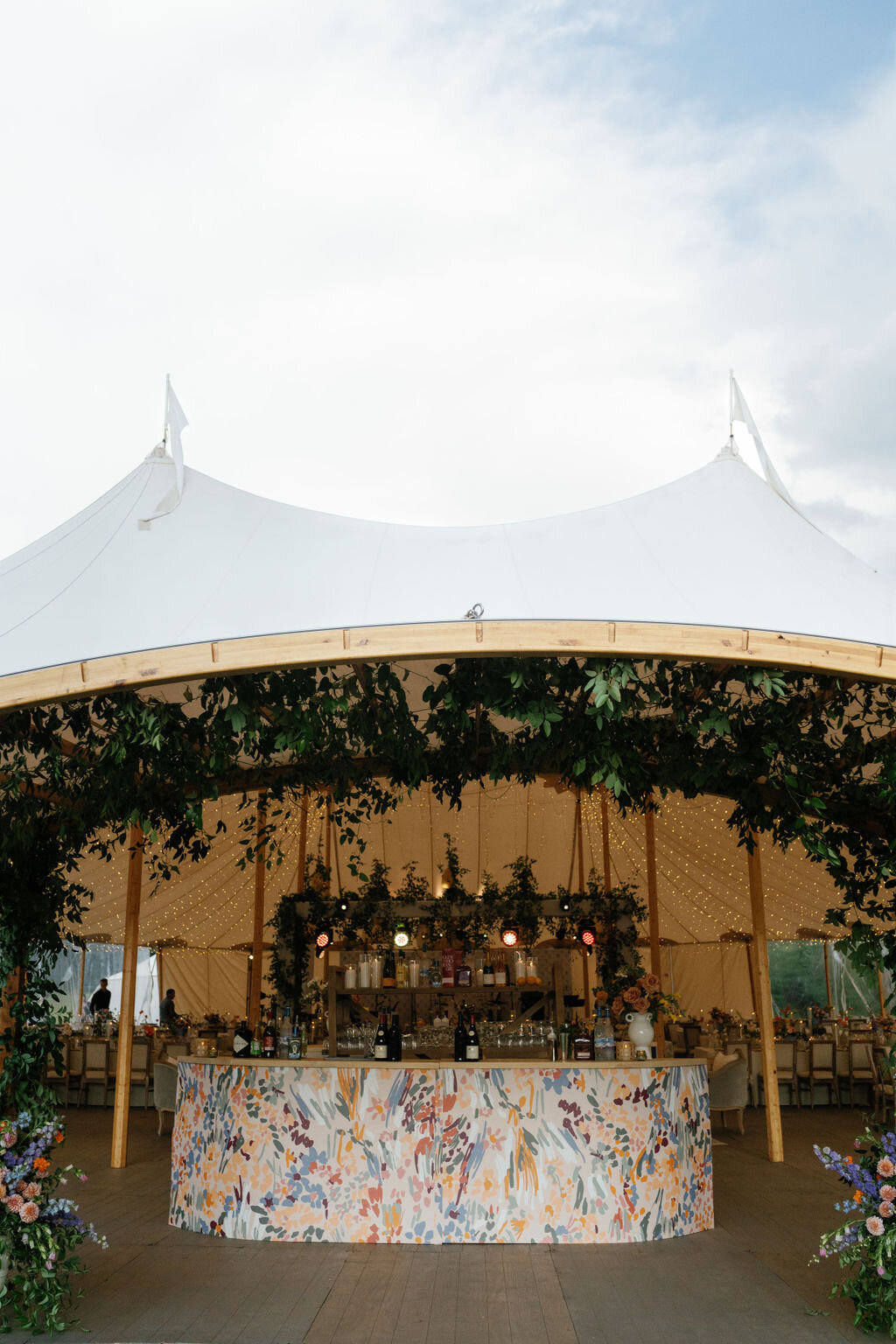 Colorado-wedding-tent-entry