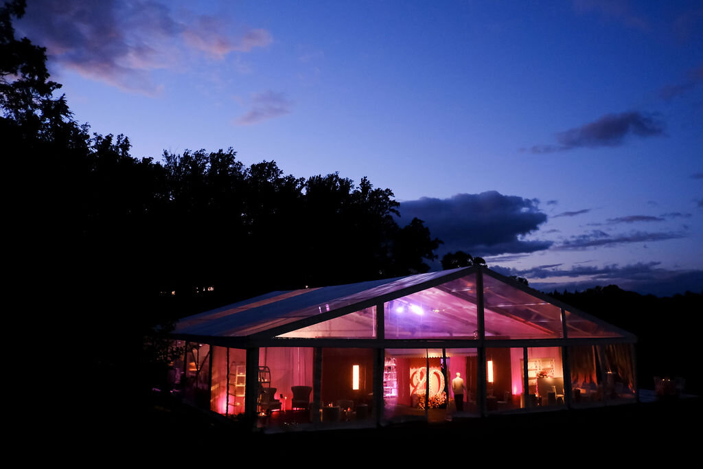cocktail shot tent night