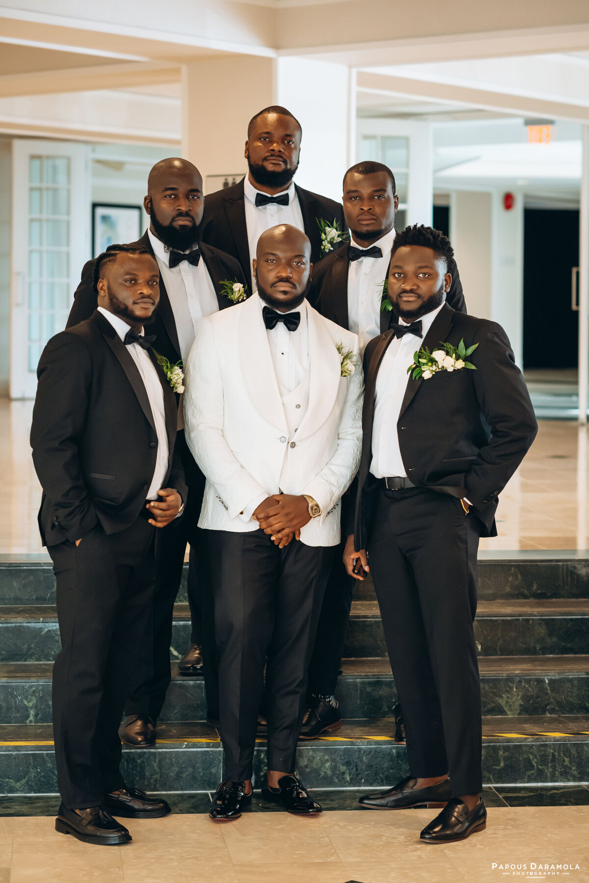 Abigail and Abije Oruka Events Papouse photographer Wedding event planners Toronto planner African Nigerian Eyitayo Dada Dara Ayoola outdoor ceremony floral princess ballgown rolls royce groom suit potraits  paradise banquet hall vaughn 12