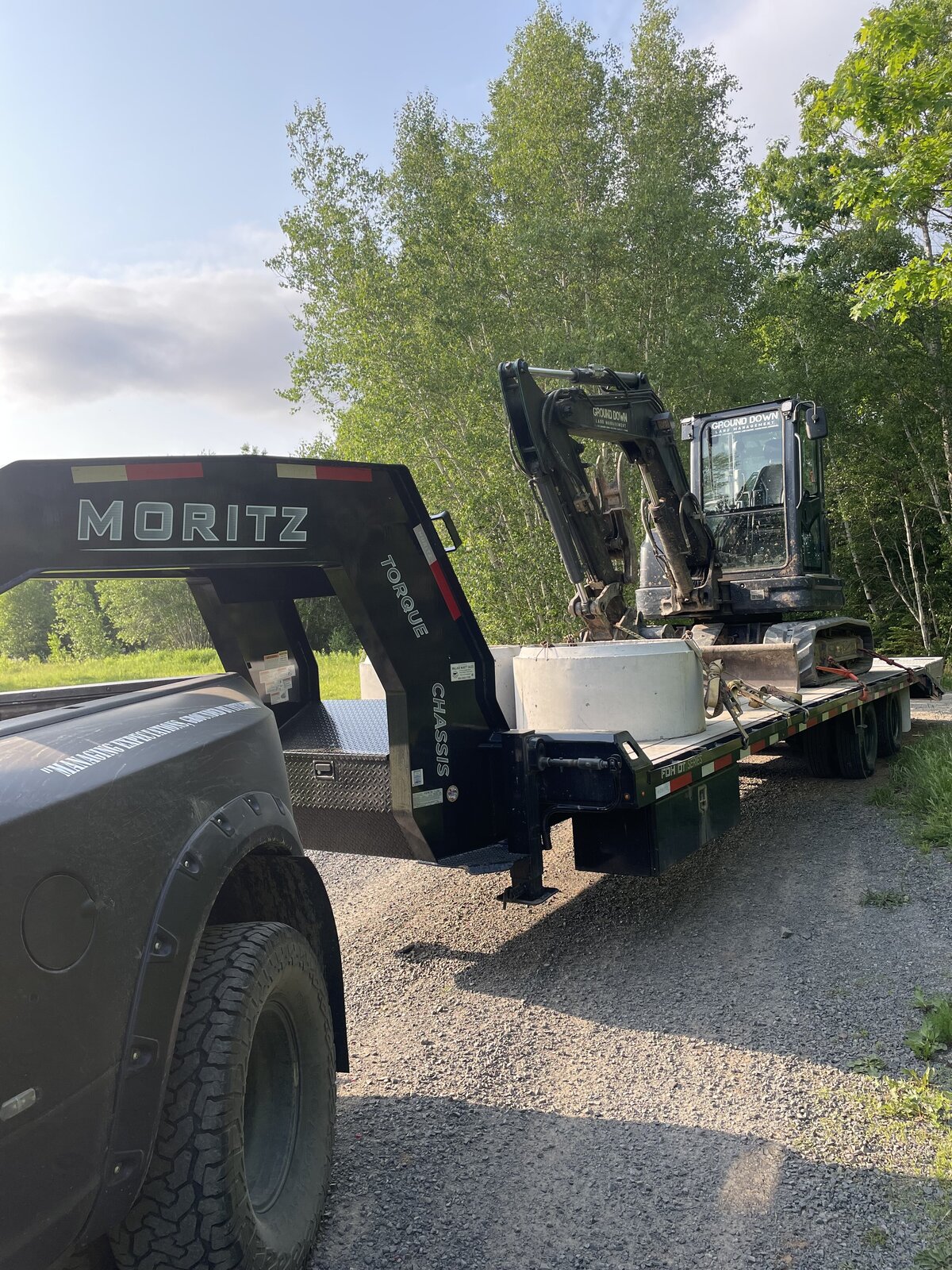 Ground Down Land Management - Excavation Services - Nova Scotia - Property Access - Trail Systems - Driveways - Patios - Landscaping - Mulching