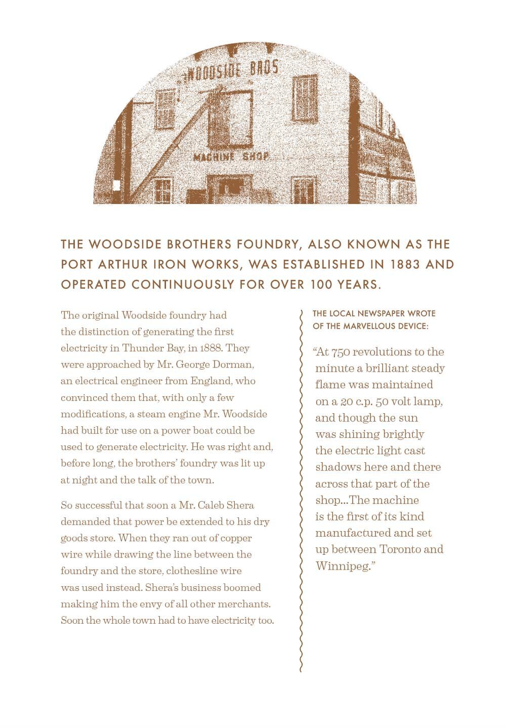 woodside-history