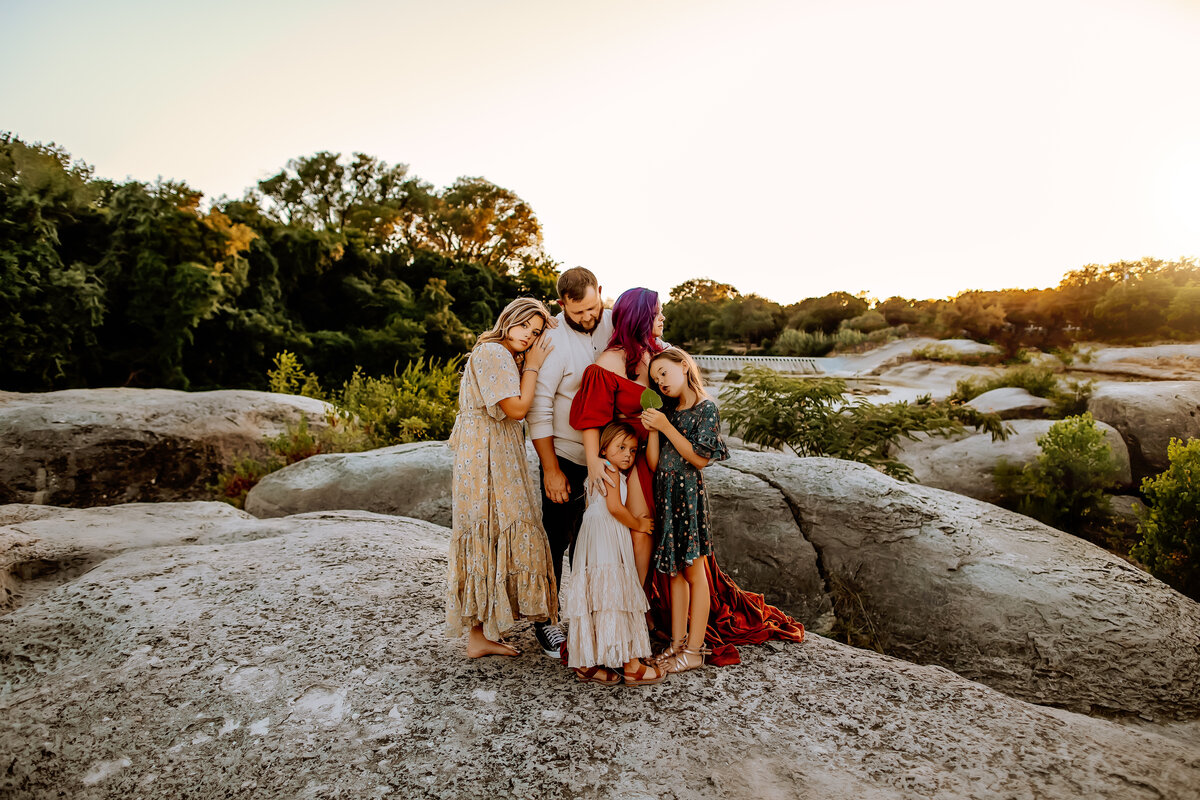 Intimate Family Session | Burleson, Texas Family and Newborn Photographer