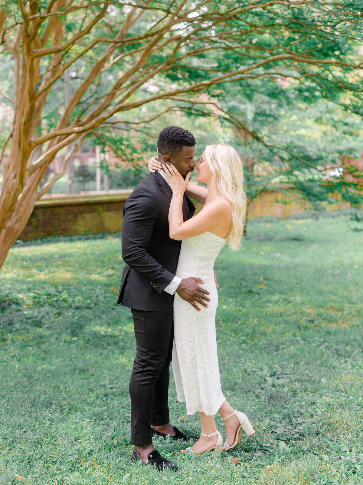 Classic Old City Philadelphia Engagement Photo by Elizabeth Kane Photography Philadelphia Fine Art Wedding Photographer