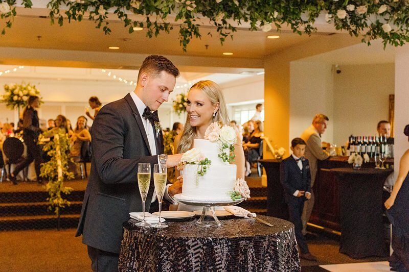 Wedding Reception at Evansville Country Club232