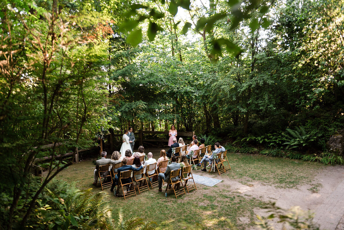 The Lodge at St. Edward Park Wedding Ceremony