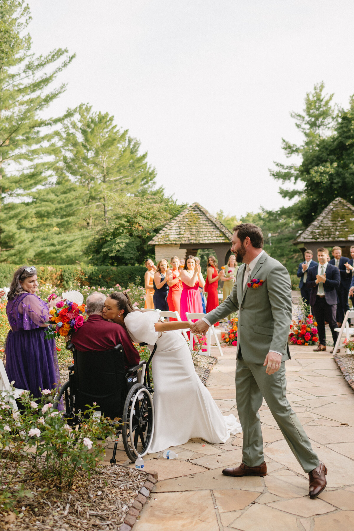 Des Moines Art Center wedding day
