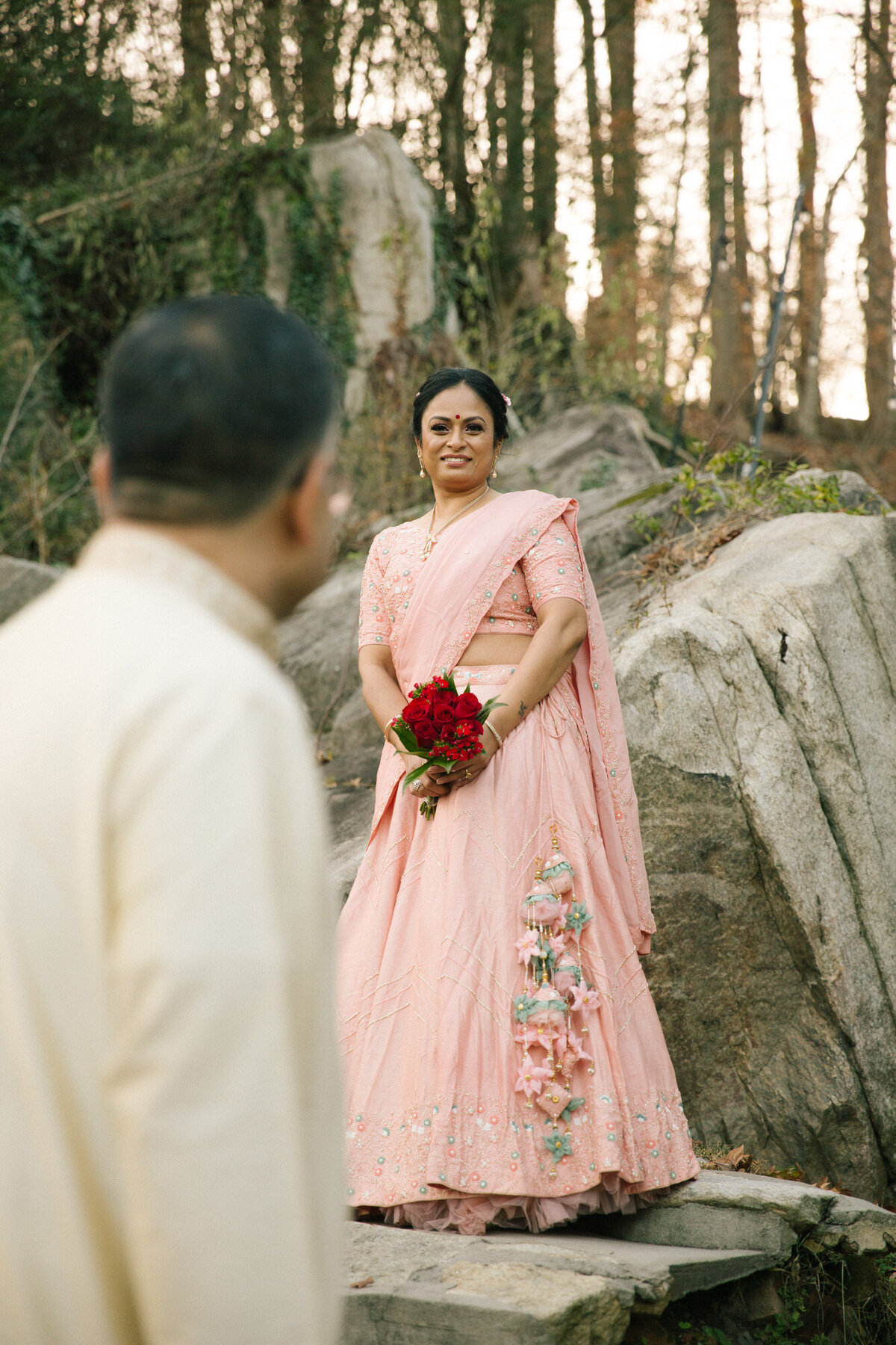 Occoquan Historic District Wedding Anniversary Indian Couple