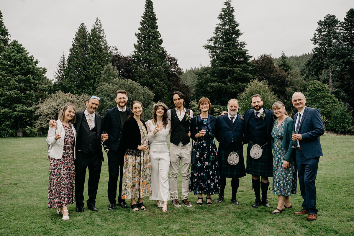 Glen Tanar Ballroom Aberdeenshire Wedding by Aberdeen Wedding Photographer Scott Arlow 159