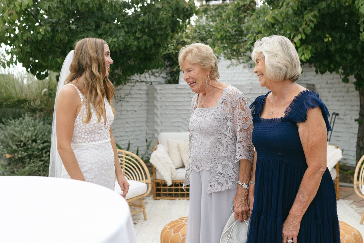 A wedding in San Clemente, California