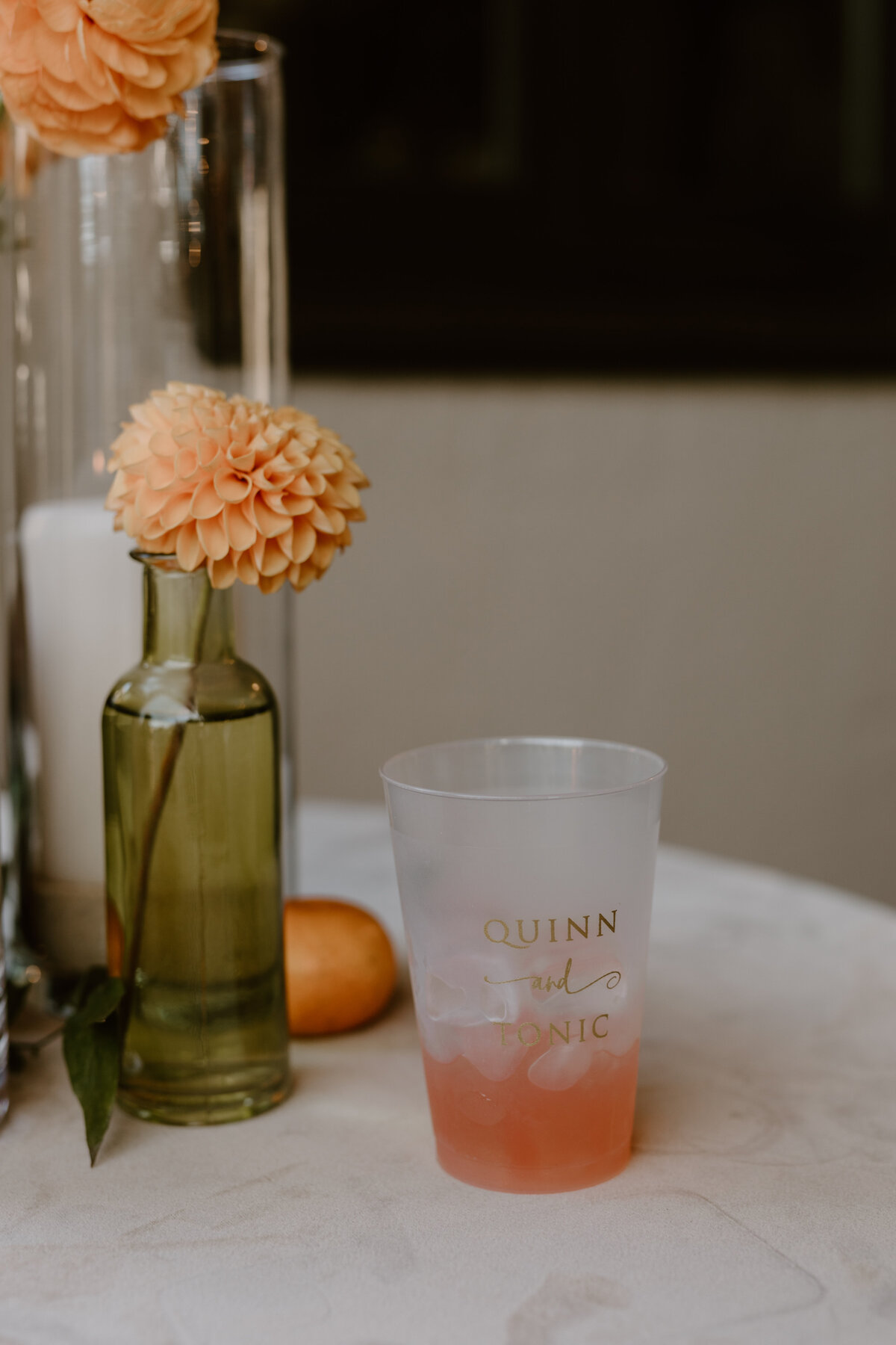 Custom Cocktail during cocktail hour