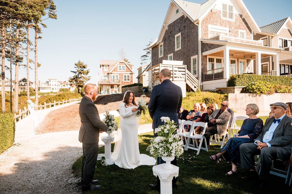 Seabrook, Washington State Wedding Ceremony