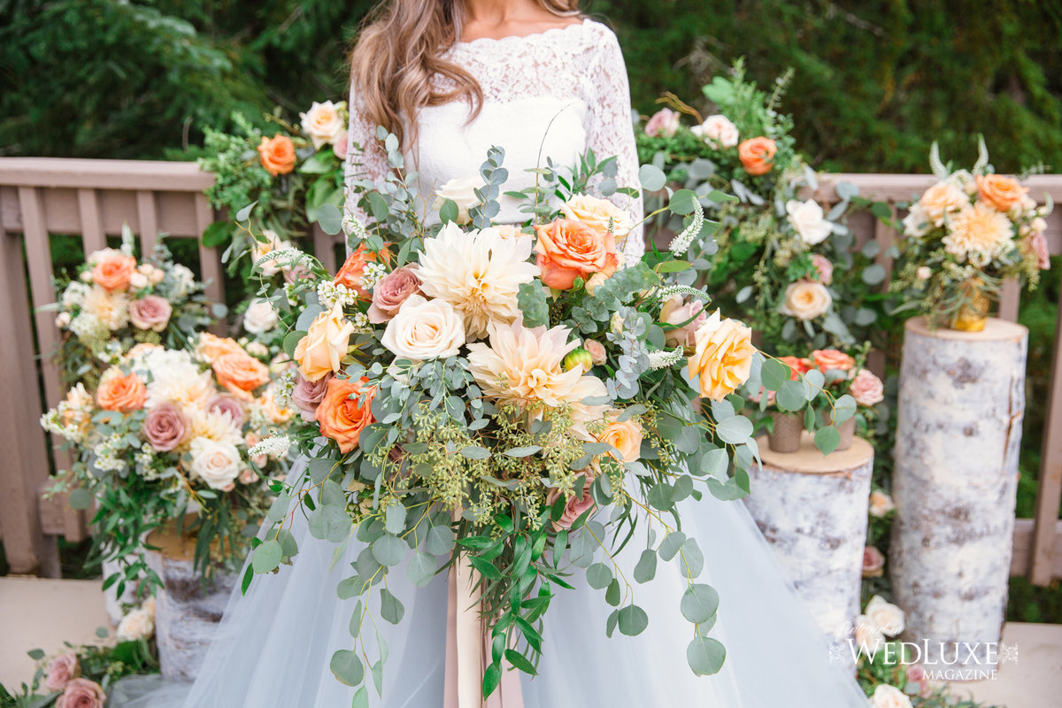 BKC4U WEDDING FLOWERS Rustic bespoke rose bridal bouquet