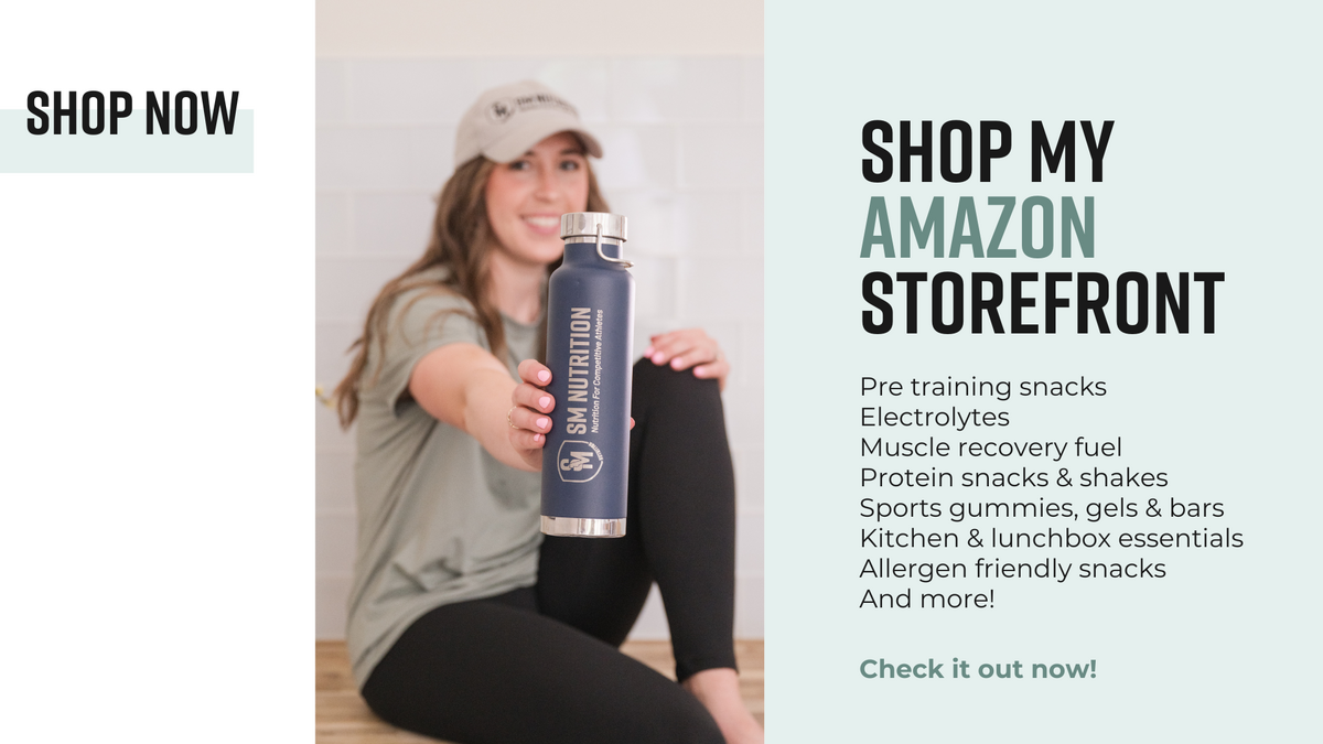 Athlete nutrition amazon storefront