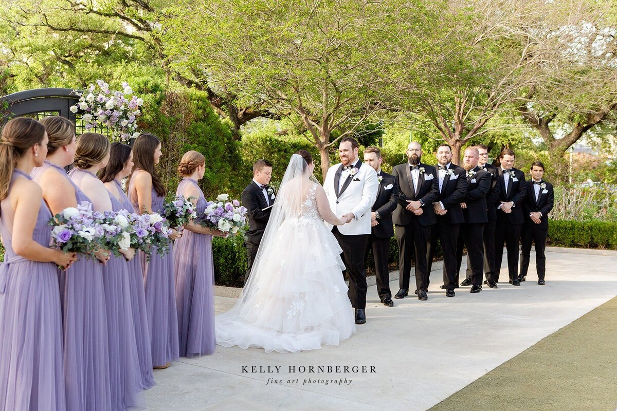 houston wedding planner - Lillie Jane Designs - McGovern Centennial Gardens lavender sage wedding10