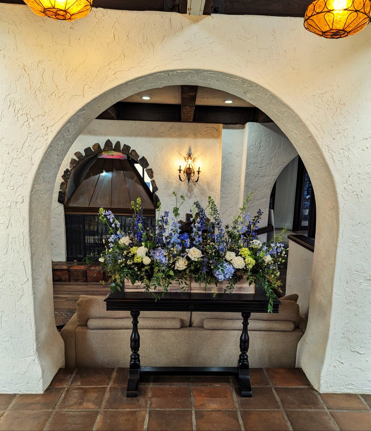 entrance flowers