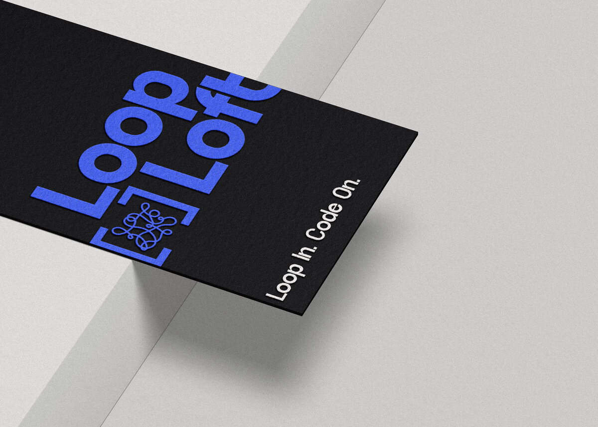 Business Card Design Loop Loft
