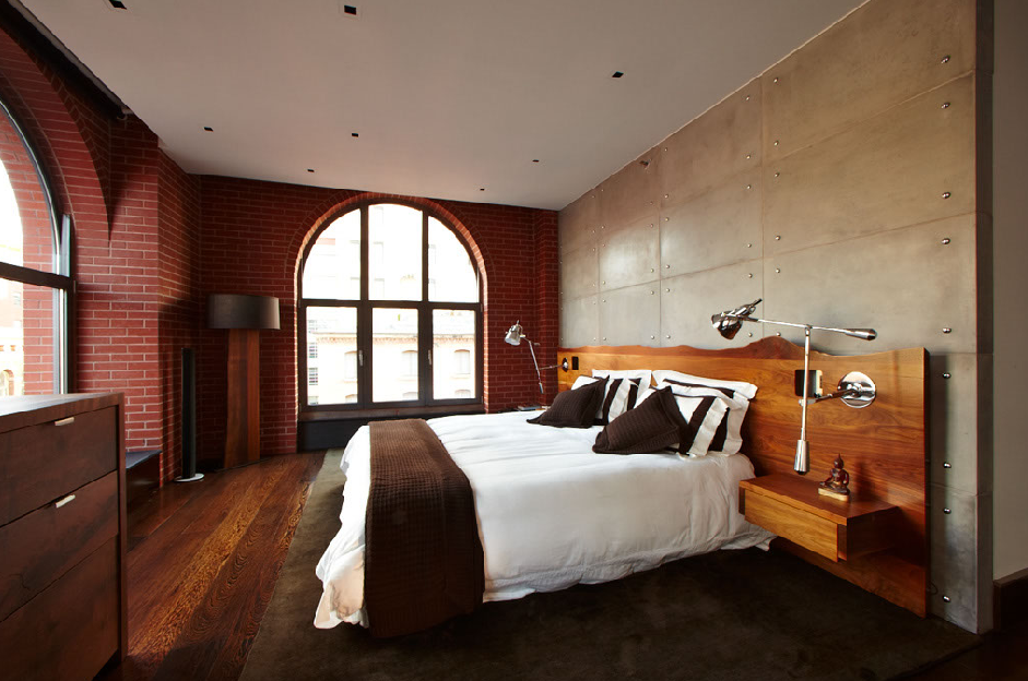 6-Master-Bedroom-Exposed-Brick-Tribeca-Penthouse-Papillon-Builders-Group