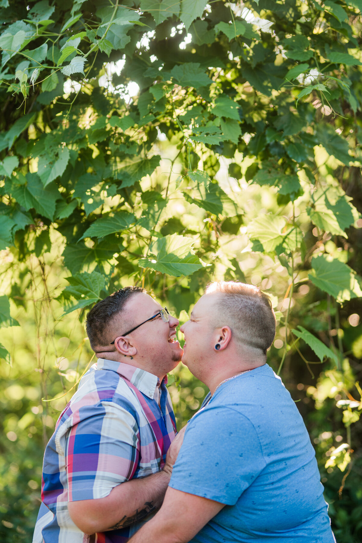 LGBTQ+ wedding and engagement photographer in the Finger Lakes