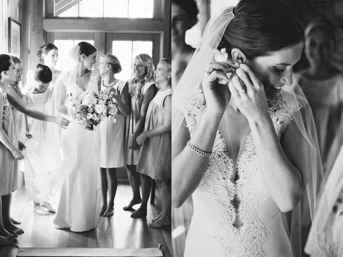 getting ready bride