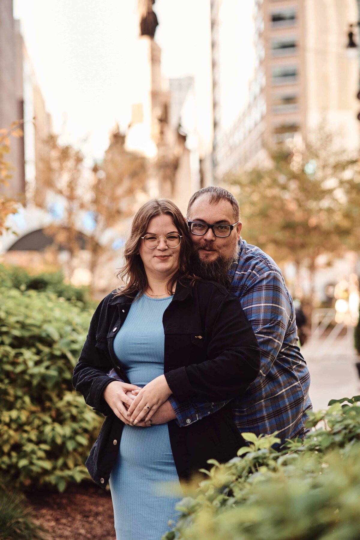 Downtown Engagement Session Detroit, Michigan_9