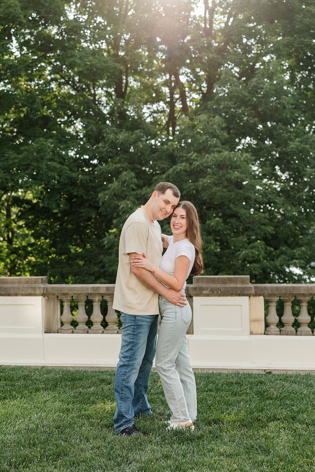 Alexis Fox Photography + Indianapolis + Indiana + Engagement Session + Newfields (19 of 37)