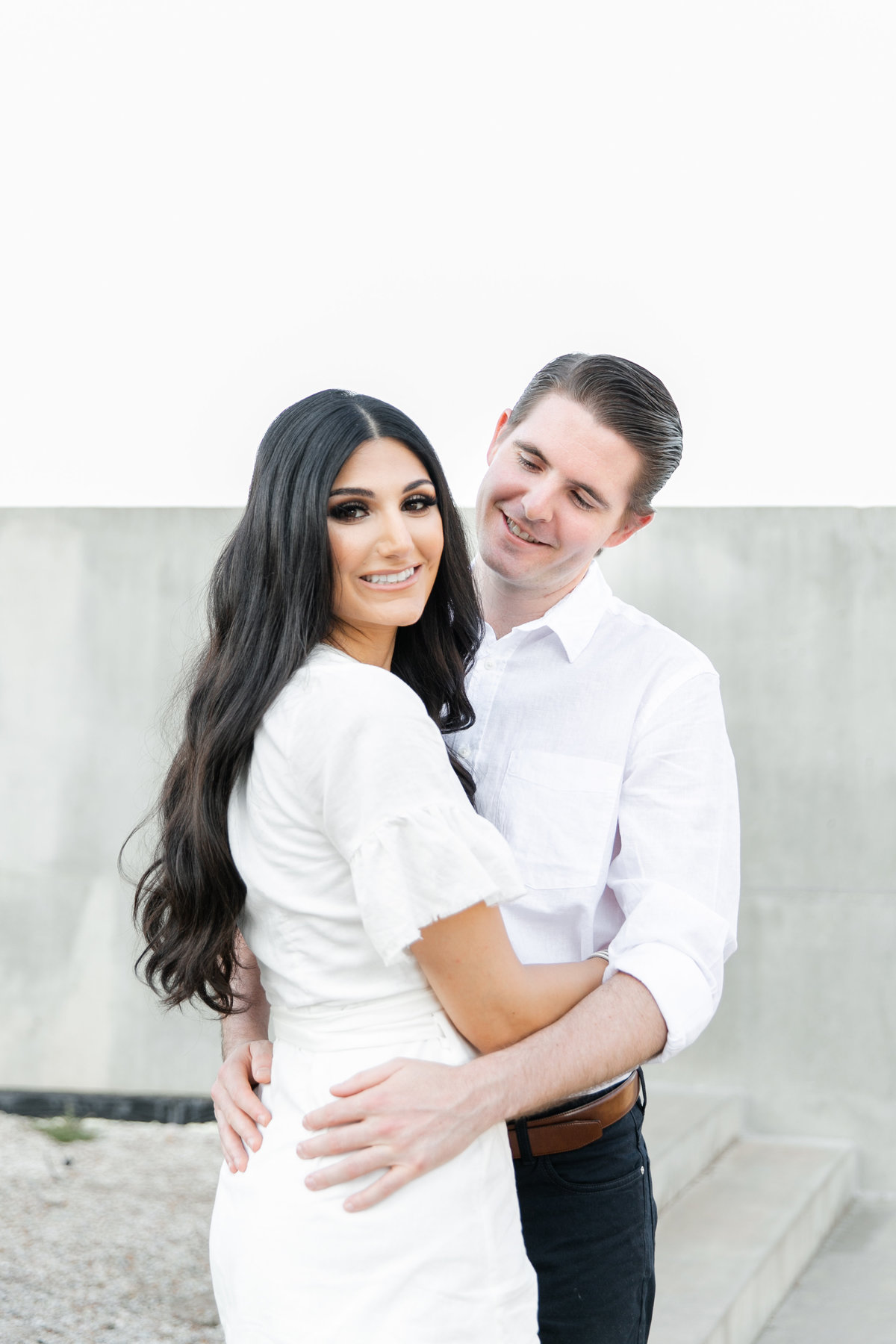 Karlie Colleen Photography - Arizona Engagement City Shoot - Kim & Tim-34