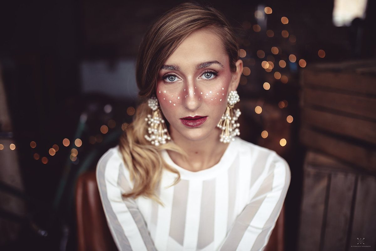 Natalie Setareh Makeup Artist White Freckles
