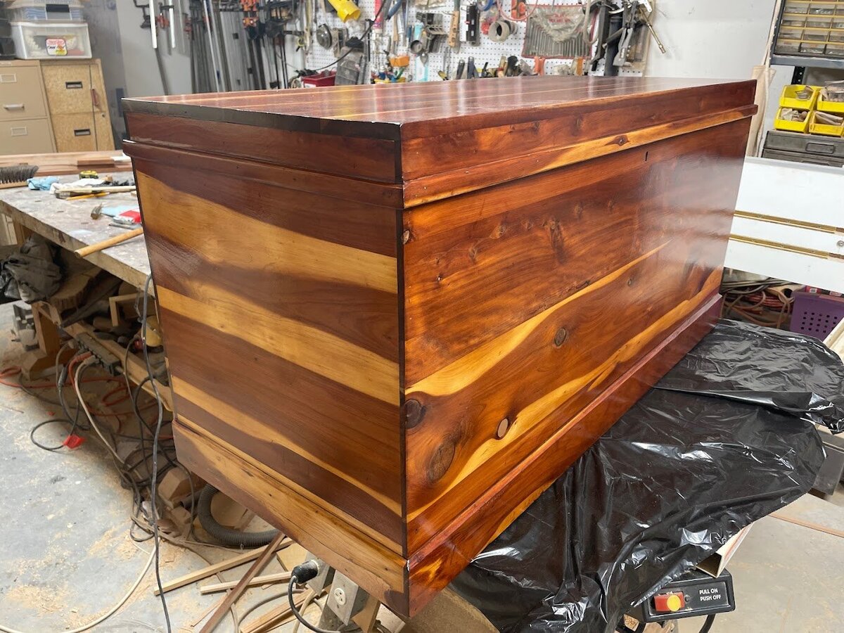 custom built cedar chest hope chest