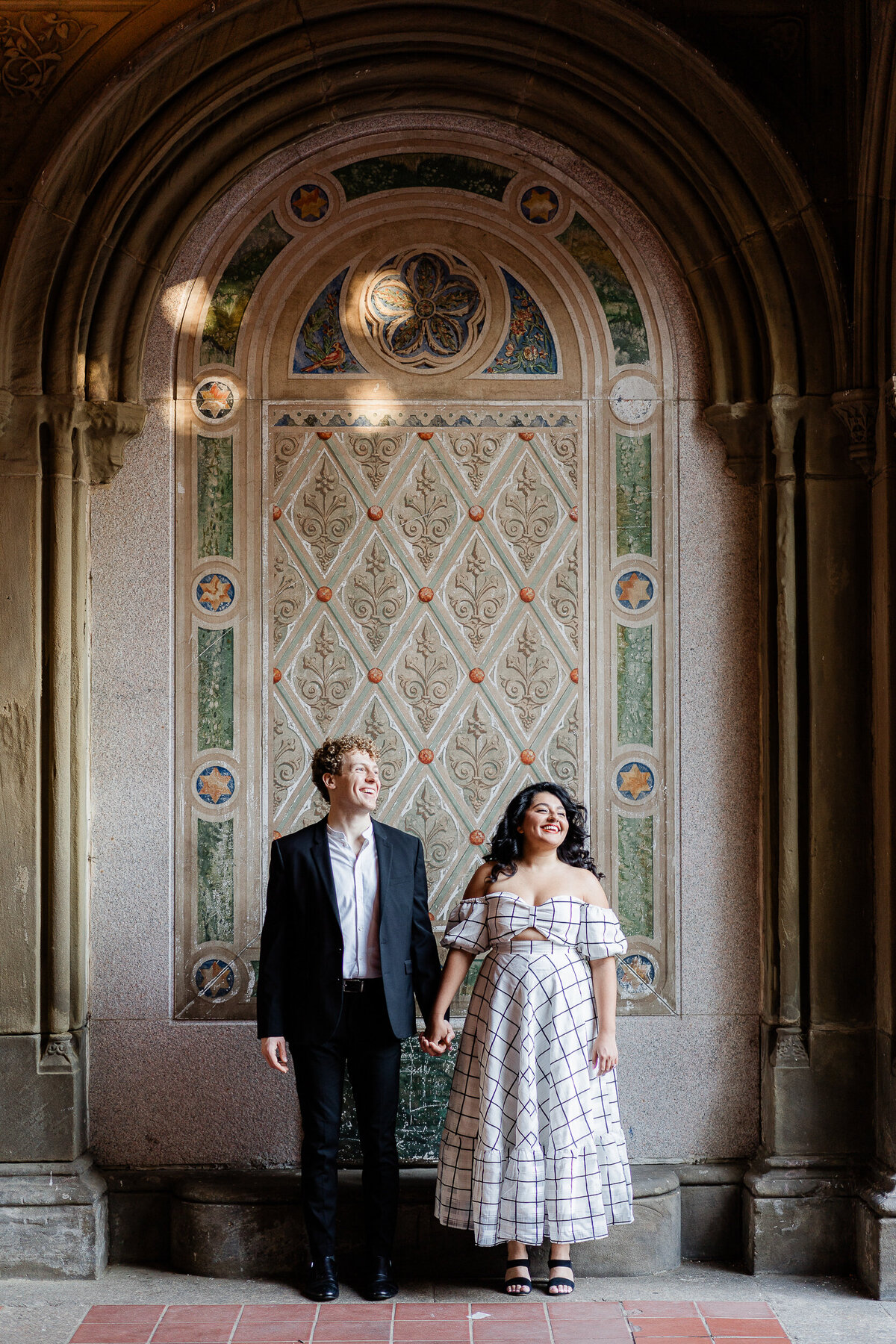new york central park engagement session