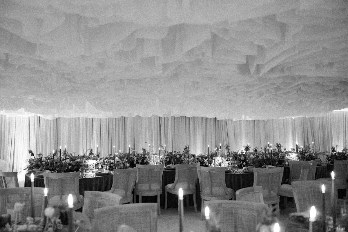 Luxury Dinner with Exquisite Draping