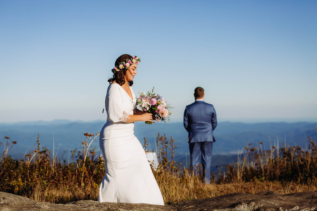 Black-Balsam-NC-Sunset-Elopement-9