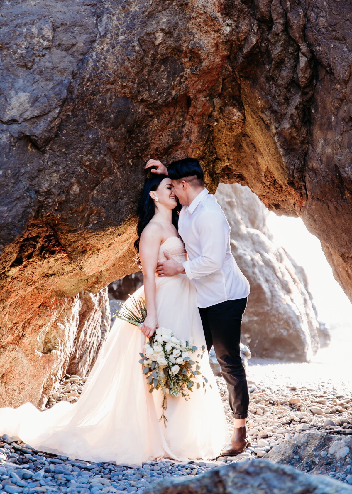 Olympic National Park Ruby Beach Wedding and Elopement Photographer Washington State