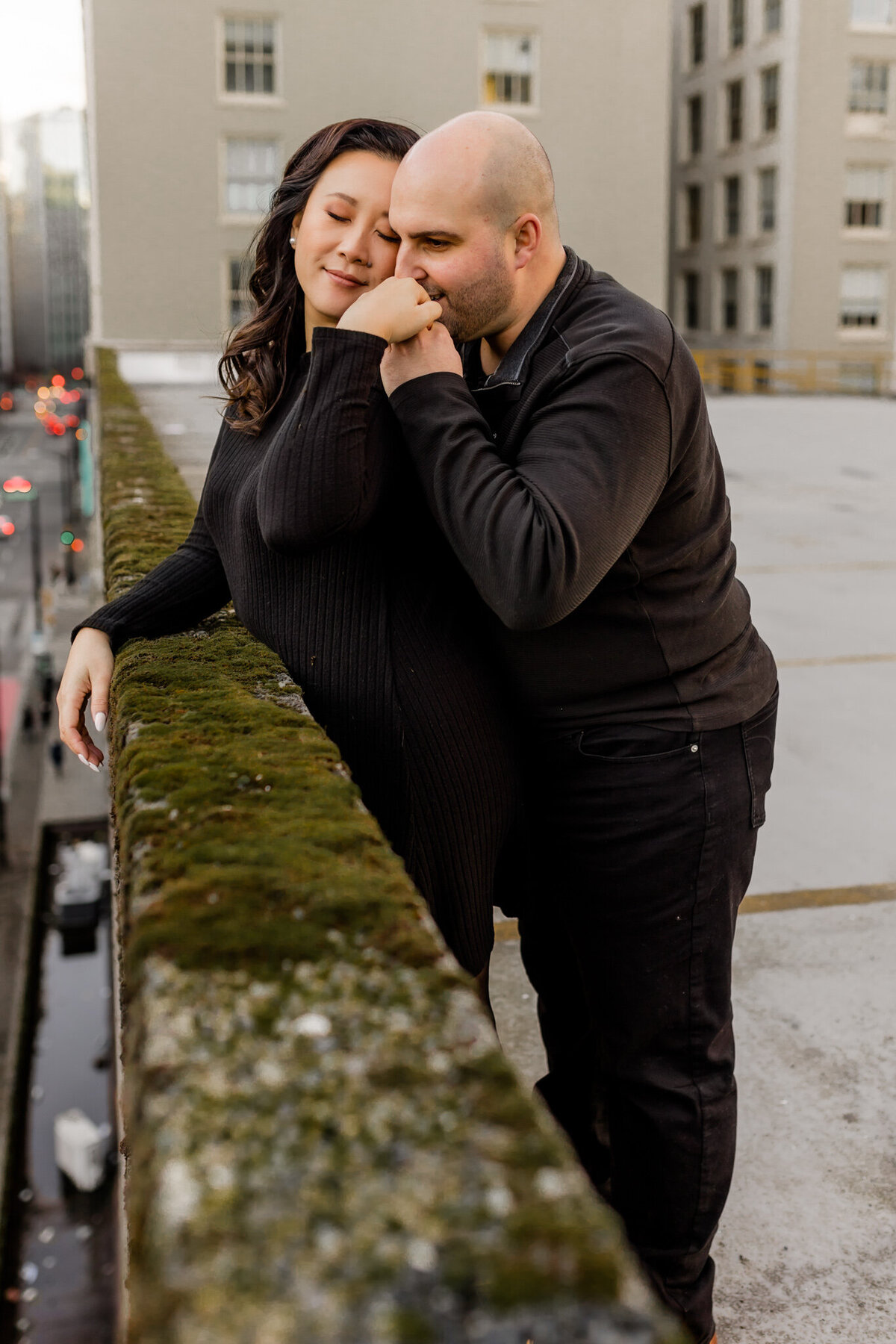 downtown Vancouver engagement -6