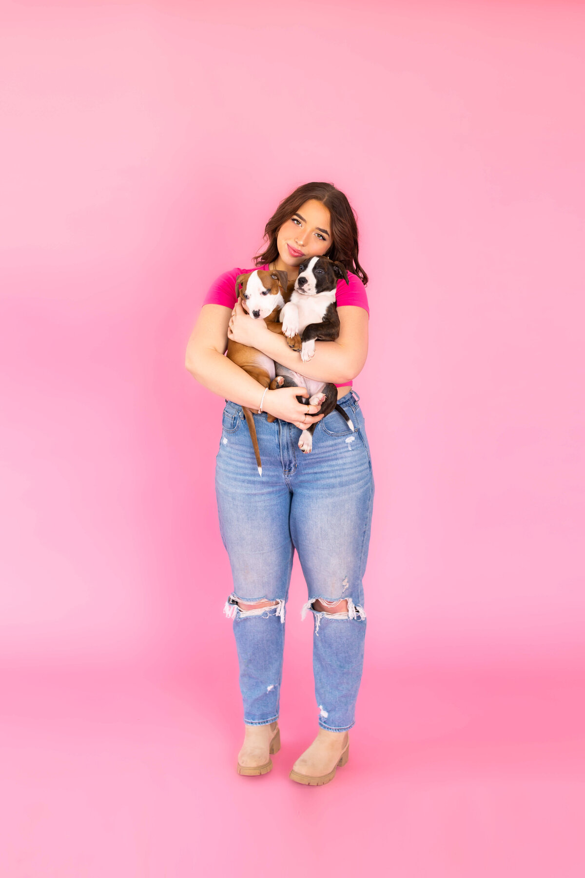 Valentine Puppy Studio Photoshoot Makep Artist Branding 00018