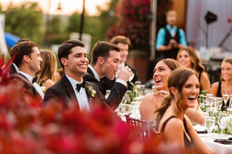 Classic Wedding at City Church of Evansville with Reception at ECC235