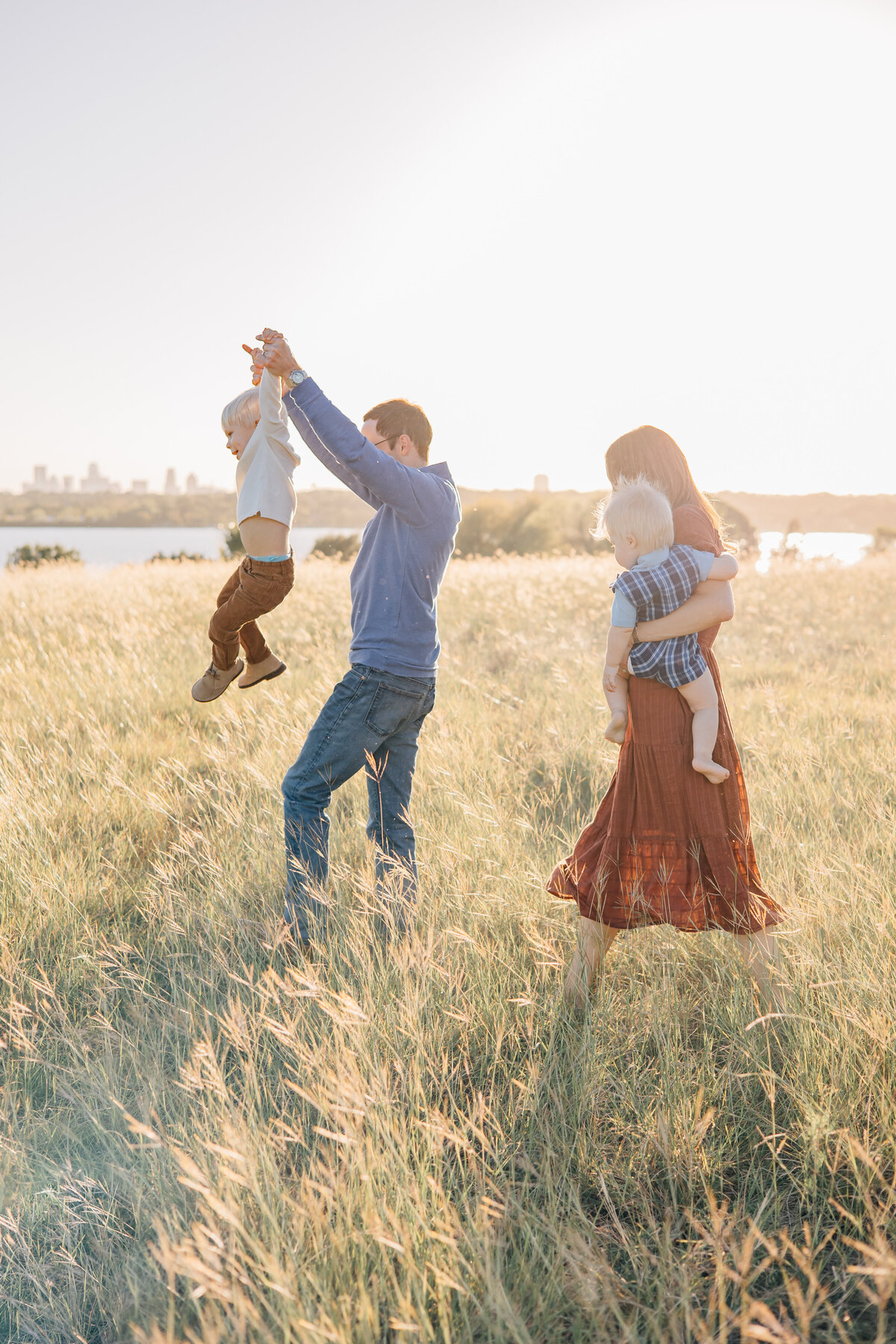 Dallas family session at White Rock Lake in Dallas,TX