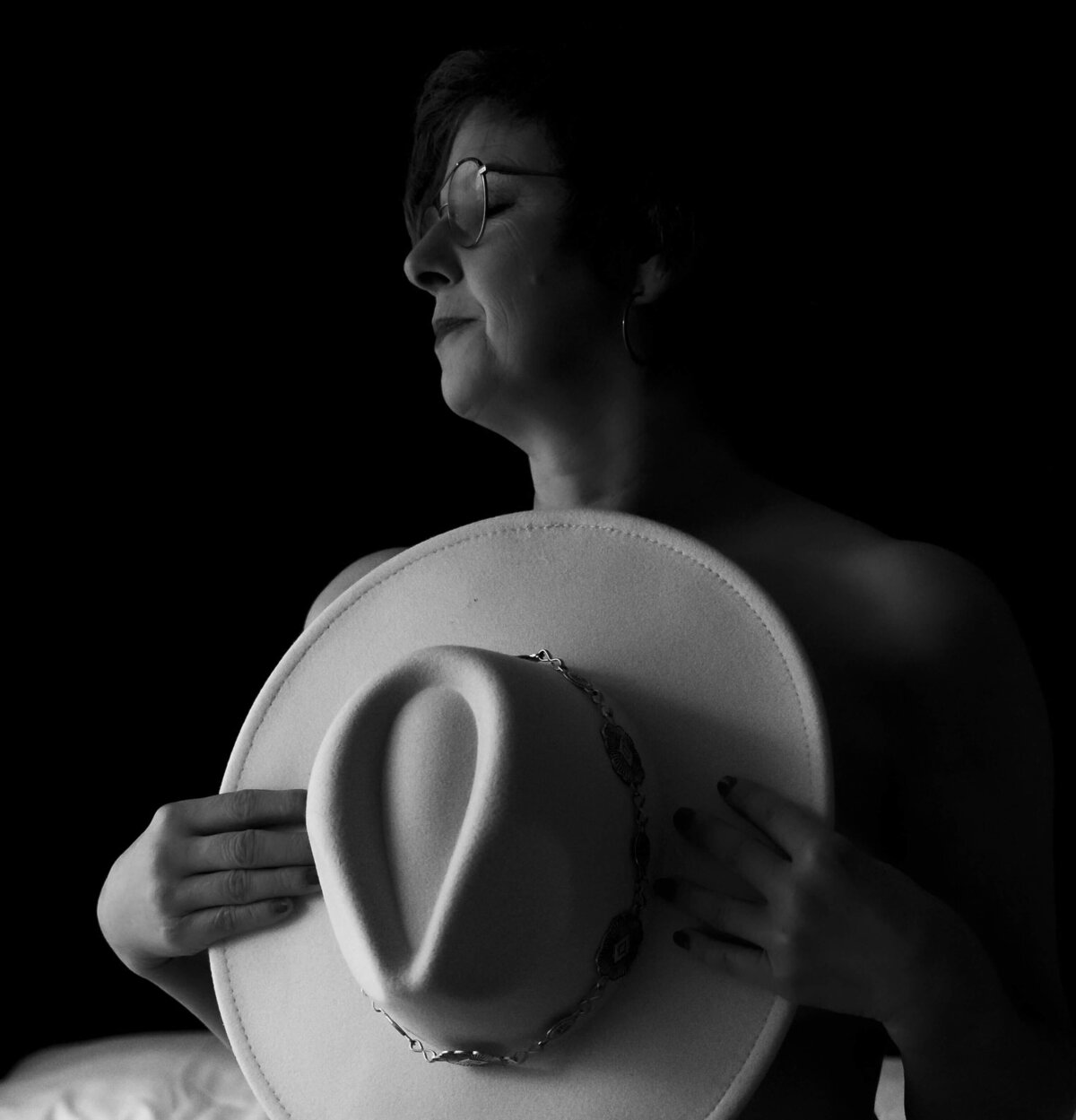 Lingerie fotoshoot cowboyhoed door 4 all time photography