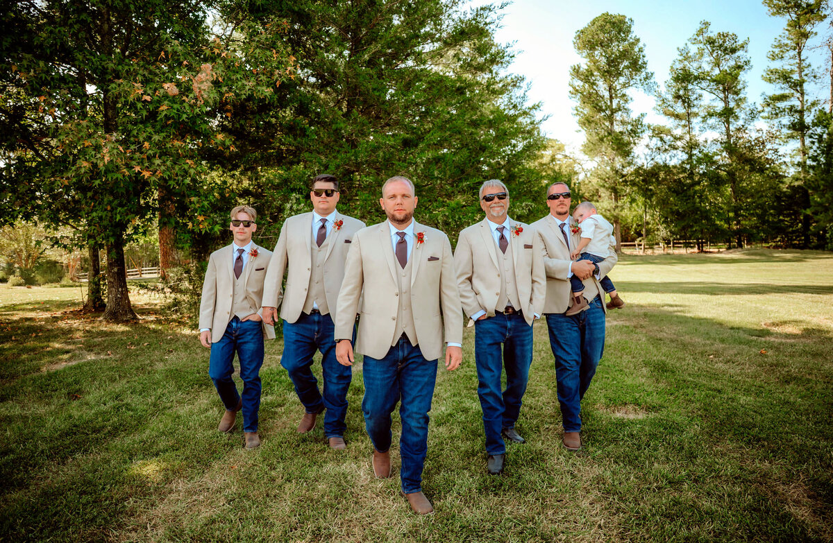 Golden Clover Photography - Dalton and Kelsey Wedding - Bridal Party Portraits-19 copy