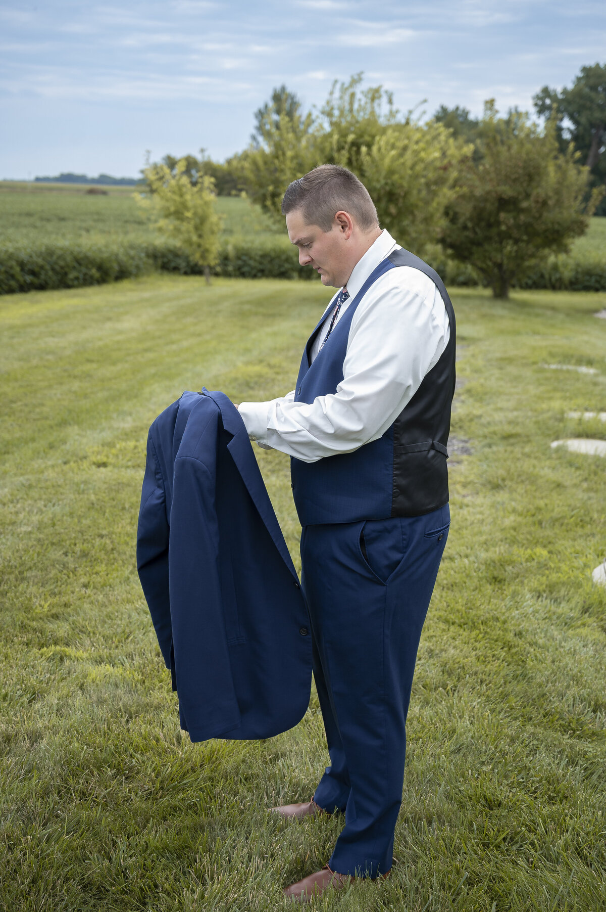 Luxury wedding centerpiece with candles