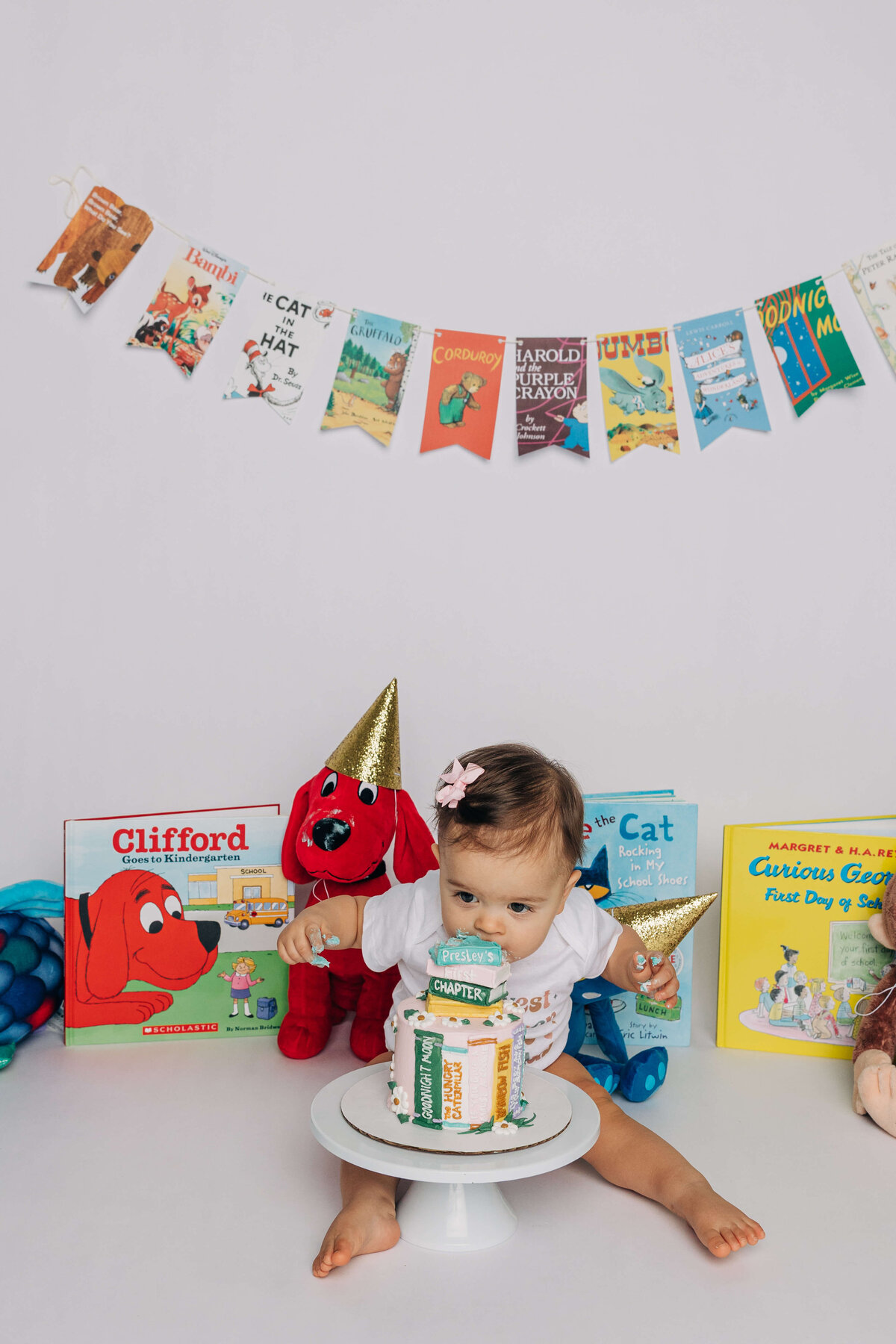 Baby-putting-whole-mouth-on-cake-Archdale