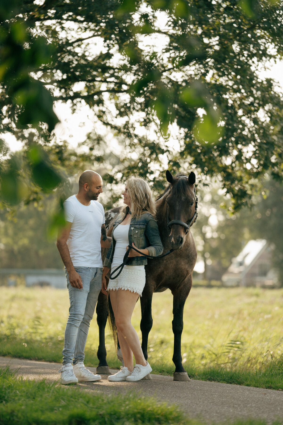 Verhalende fotoshoot samen met je vriend & paarden vriend!