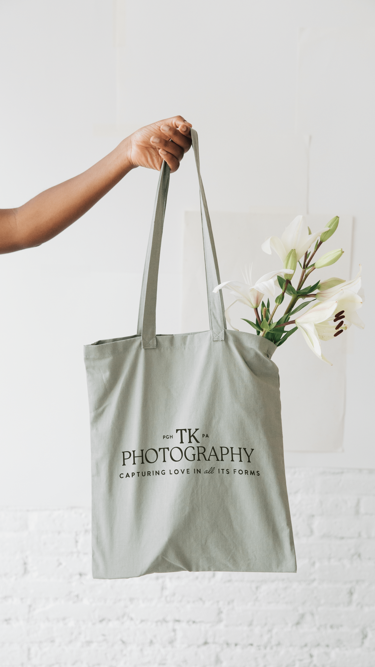 neutral and warm brand colors used in refined and intentional visual identity