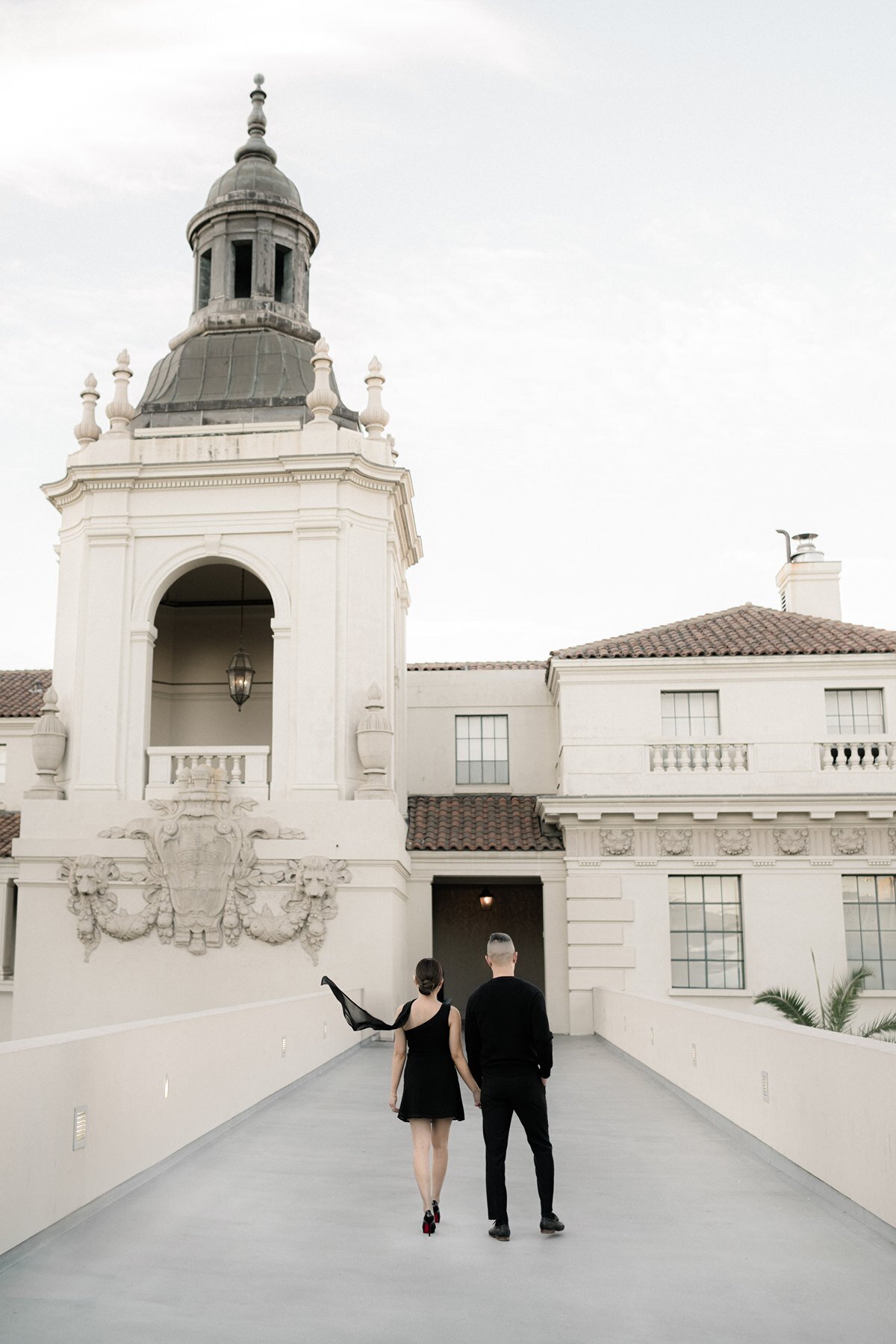 Pasadena City Hall Engagement Photos -75