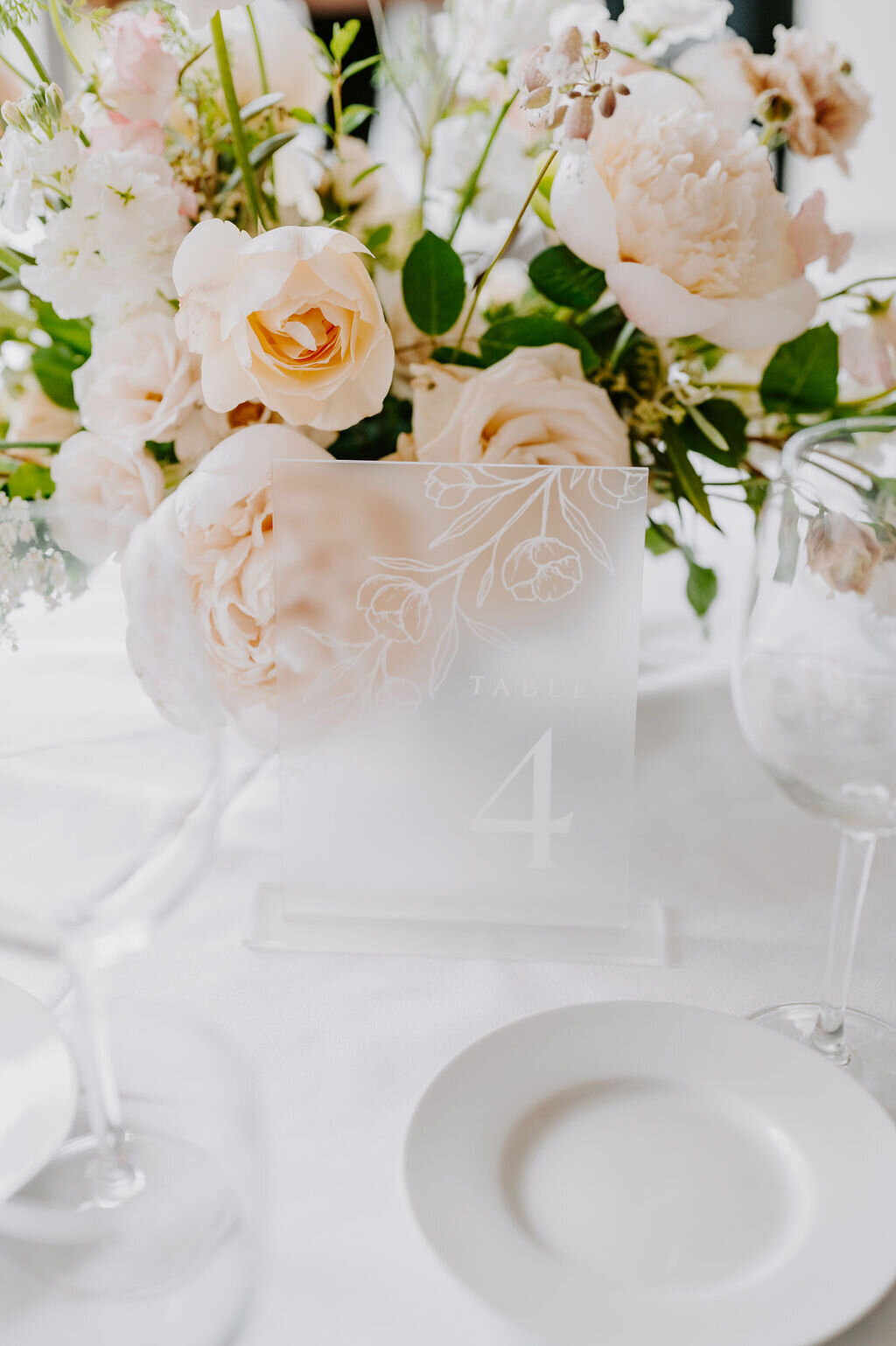 Wedding Table Decor Details - Wianno Club