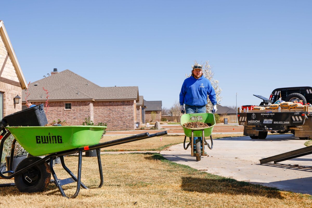 Lubbock landscaping, turf, lawn care Mission Service Companies_0218
